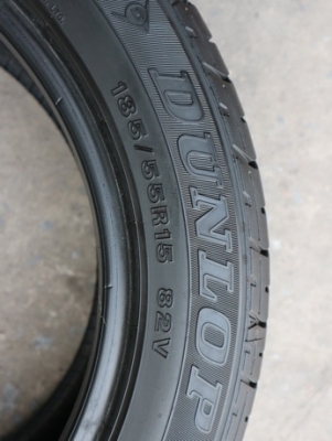 ยาง DUNLOP 185-55-15 ปี 15 ครบชุด 4 เส้น 3500 สภาพสวยๆดอกยางนิ่มๆไม่บวมเอาไปวิ่งกันยาวๆราคาเบาๆค่ะ