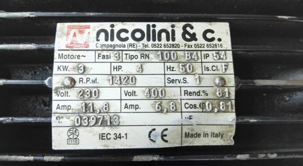 ** ขายแล้วครับ!! ** ปั้มฉีดน้ำแรงดันสูง INTER PUMP Made in ITALY 4 HP 380V แรงดัน 80 bar. สภาพสวยพร้อมใช้มาเทสได้ครับ.