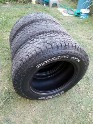 265/65R17 HANKOOK DYNAPRO  ATM  มี 3 เส้น tel.081-427-3941 ไอดีไลน์ 0814273941
