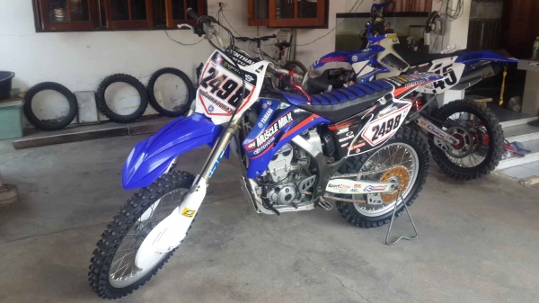วิบากตัวโดด  Yamaha YZF 250 ปี 07 พร้อมของแต่ง หลายรายการ  สภาพงามๆ เครื่องดีมากครับ