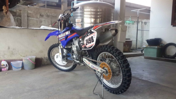 วิบากตัวโดด  Yamaha YZF 250 ปี 07 พร้อมของแต่ง หลายรายการ  สภาพงามๆ เครื่องดีมากครับ