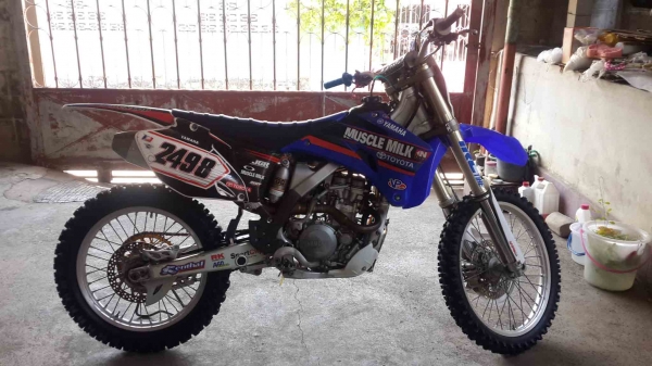 วิบากตัวโดด  Yamaha YZF 250 ปี 07 พร้อมของแต่ง หลายรายการ  สภาพงามๆ เครื่องดีมากครับ