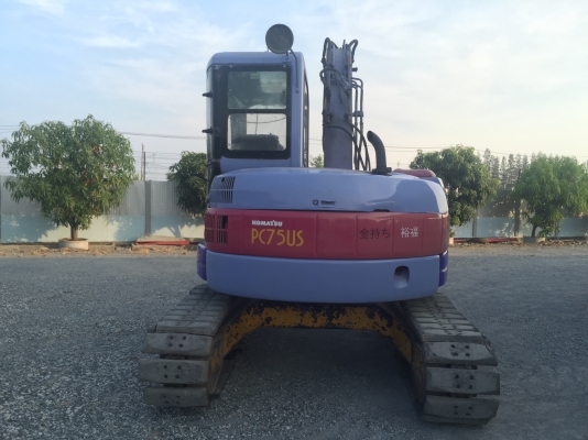 ขายแบคโฮโคมัสสุPC75US นำเข้าญี่ปุ่นไม่เคยใช้งานในไทย มีเอกสารพร้อม แทร็กโซ่เหล็กหุ้มยาง บูมตรง มีลายกระแทก แอร์เย็น ปั้มนิ้วแรงดี สภาพพร้อมใช้งาน ขายแบคโฮโคมัสสุPC75US นำเข้าญี่ปุ่นไม่เคยใช้งานในไทย มีเอกสารพร้อม แทร็กโซ่เหล็กหุ้มยาง บูมตรง มีลายกระแทก แอร์เย็น ปั้มนิ้วแรงดี สภาพพร้อมใช้งาน