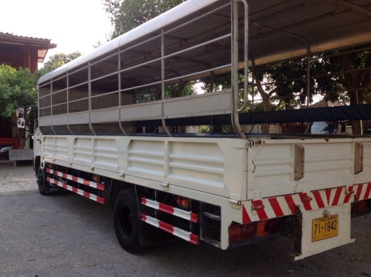 ขายรถบรรทุกหกล้อ HINO FC9J เครื่อง 175 แรง ปี 57 ไมล์ 59,xxx กะบะช่วงยาว 6.50 เมตร ทะเบียนพร้อม