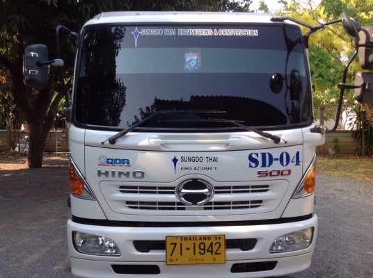 ขายรถบรรทุกหกล้อ HINO FC9J เครื่อง 175 แรง ปี 57 ไมล์ 59,xxx กะบะช่วงยาว 6.50 เมตร ทะเบียนพร้อม