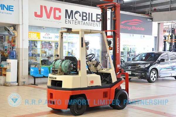 ขายรถโฟล์คลิฟท์มือสอง NISSAN รุ่น H01-001314 ราคา175,000 บาทนำเข้าจากประเทศญี่ปุ่น 100\% ไม่เคยใช้งานในประเทศไทย