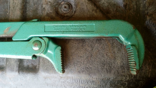 ขายคอม้า SANDVIK BELZER Made in Sweden. ขนาดปากจับ4"มือสอง