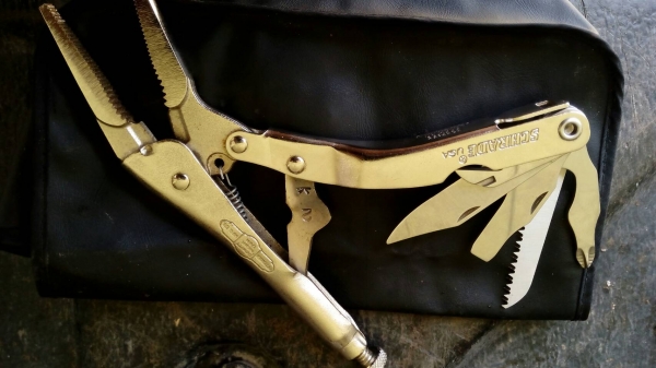 ขายคีมล็อกแบบพับได้VISE-GRIP Made in USA.งานเก่า ขายคีมล็อกแบบพับได้VISE-GRIP Made in USA.งานเก่า