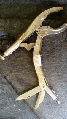 ขายคีมล็อกแบบพับได้VISE-GRIP 6LC Made in USA.งานมือสอง