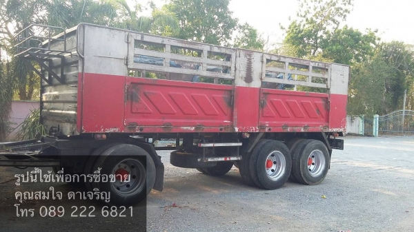 ต้องการขายด่วนครับ ลูกพ่วง3เพลาแท้มีข้างเสริม สวยๆสภาพดี ราคาเป็นกันเองครับ!