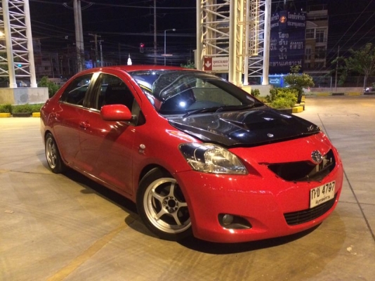 ขาย Vios สีแดง ปี2010 เกียร์ธรรมดาพร้อมซิ่ง รถมือเดียว