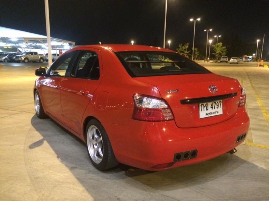 ขาย Vios สีแดง ปี2010 เกียร์ธรรมดาพร้อมซิ่ง รถมือเดียว