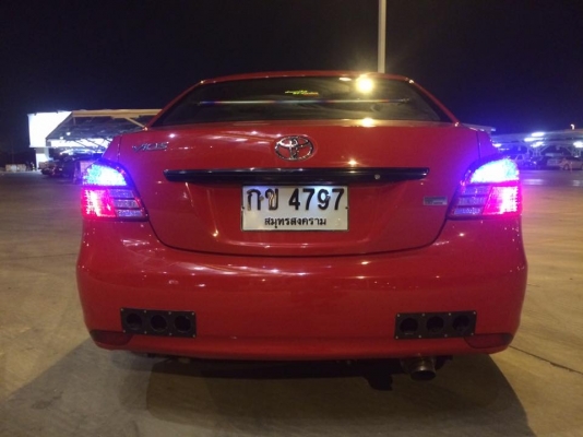 ขาย Vios สีแดง ปี2010 เกียร์ธรรมดาพร้อมซิ่ง รถมือเดียว