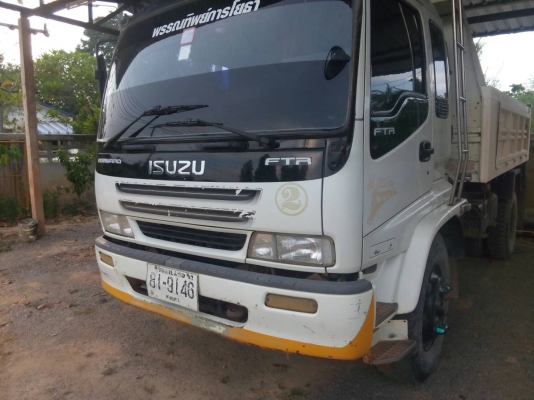 ขายรถบรรทุก 6 ล้อดัมพ์ใหญ่ ISUZU FTR 200 แรงม้าปี 2549 ราคา 980000