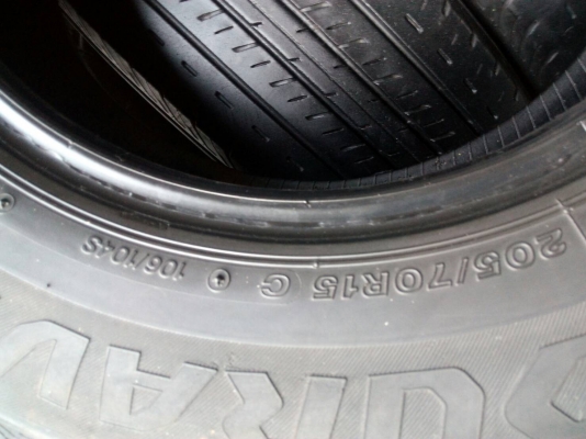 205/70R15 BRIDGESTONE DURAVIS R611 ชุด 4 เส้น tel.081-427-3941 ไอดีไลน์  0814273941