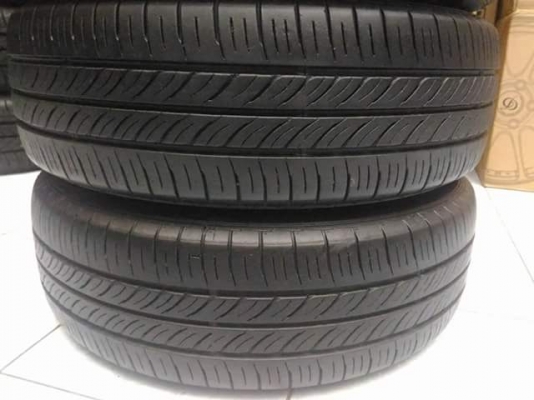 ล้อเดิม New vios ขอบ 15 พร้อมยาง Dunlop enasave 185/60/15 ปี 14 ยางสวย พร้อมใช้ 7,900.-/ เทิร์นได้ ใส่ฟรี