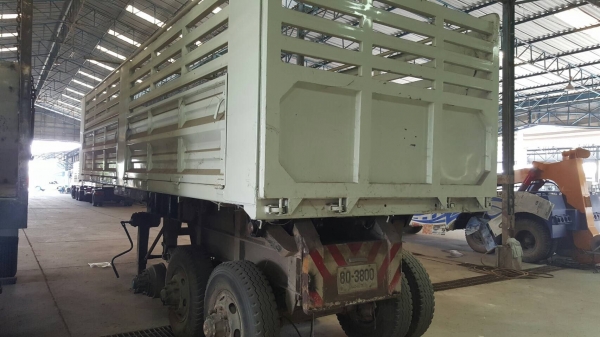 ขาย หางเซมิดั้ม 3 เพลายัด ลงเล่มแล้ว ยาว 7.50 เมตร กระทะล้อมีให้ครบ เสาและแผงข้างกระบะทำใหม่หมด เอกสารเล่มทะเบียนพร้อมโอน