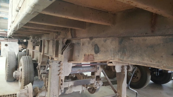 ขาย หางเซมิดั้ม 3 เพลายัด ลงเล่มแล้ว ยาว 7.50 เมตร กระทะล้อมีให้ครบ เสาและแผงข้างกระบะทำใหม่หมด เอกสารเล่มทะเบียนพร้อมโอน