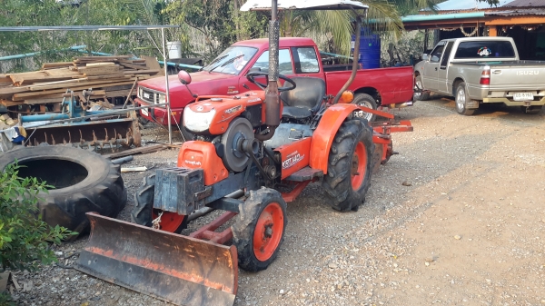 KRT140พลัส+  ใบดัน  หาง3  ล้อเหล็ก   คราด   เล่มทะเบียน