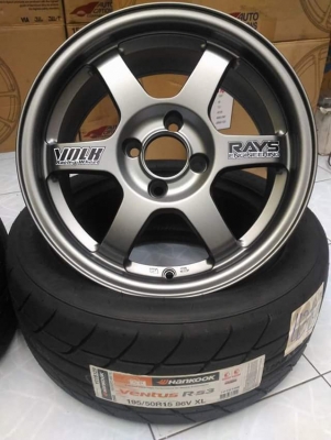 HOT Promotion !!! ล้อใหม่ TE37 ขอบ 15*7ET35 (auto options) ยางซอฟ Hankook Rs3 195/50/15 ปลายปี 15 / เทิร์นได้ ใส่ฟรี HOT Promotion !!! ล้อใหม่ TE37 ขอบ 15*7ET35 (auto options) ยางซอฟ Hankook Rs3 195/50/15 ปลายปี 15 / เทิร์นได้ ใส่ฟรี
