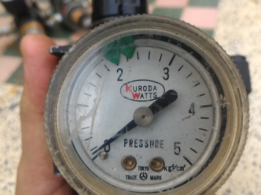 ชุดอุปกรณ์ดักน้ำดักฝุ่นและประบแรงดันลม ยี่ห้อ KURODA ของญี่ปุ่น