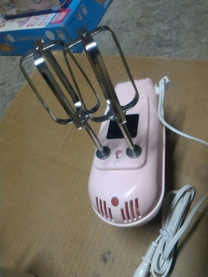 เครื่องปั่นแบบสองหัวสองก้าน ผสมอาหาร ใช้งานสะดวก ของใหม่ถอดทำความสะอาดง่ายสะดวก