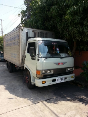 รถ 6 ล้อตู้ Hino รถ 6 ล้อตู้ Hino