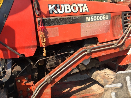 รถไถ KUBOTA  M5000. 2 เพลา.  ( รถทำงาน 2,8xx ชม. )     สนใจติดต่อ  081 - 6079515