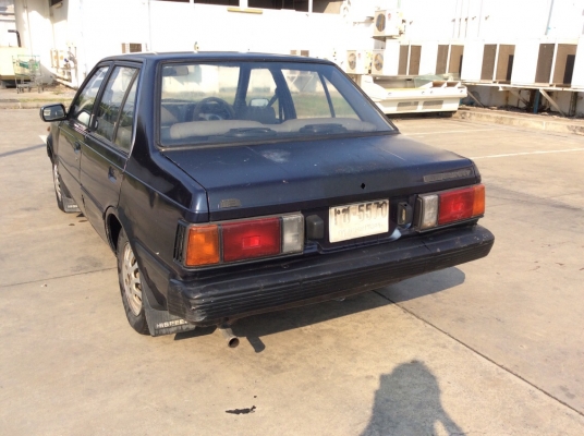 ขายรถ นิสสัน ซันนี่ B11 ปี89 เครื่อง 1.3 เกียร์ธรรมดา ติดแก๊สLPG ภายในเดิมๆเบาะหนัง วิทยุCDแอร์พร้อม ตัวถังเดิมๆไม่มีชนสีมีริ้วรอยซีดบางชิ้น ล้อแม็ก เครื่องแน่นเพิ่งทำมาใหม่ ช่วงล่างแน่น รถขับดีเลยนะครับ ขับกลับได้เลย เล่มชุดโอนพร้อม ขายถูกครับ