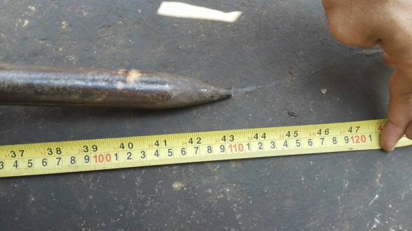 แย้กสกัดปูนคอนกรีต WACKER Made in Germany ขนาด 3 HP 380V. ยาว 110 cm. งานเยอรมันตัวใหญ่เจาะแรงมาเทสก่อนได้.