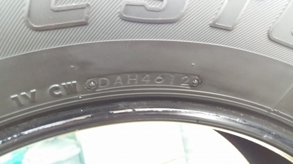 ขายยาง Bridgestone Dueler 840 ขนาด 255/65/17 ปี 12
