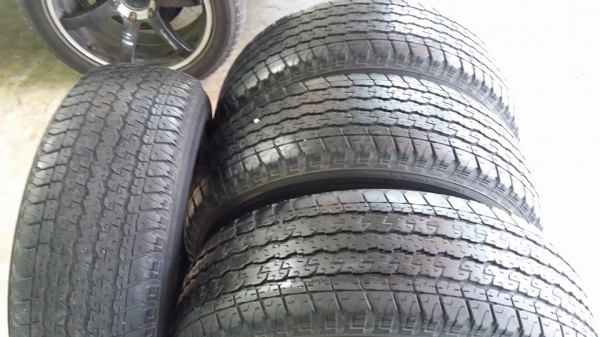 ขายยาง Bridgestone Dueler 840 ขนาด 255/65/17 ปี 12