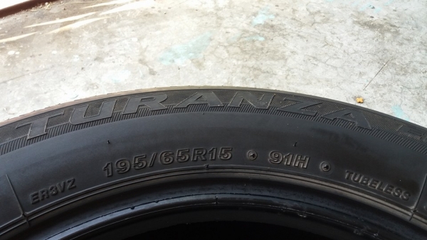 ขายยาง Bridgestone Turanza 195 65 15 ปี 13