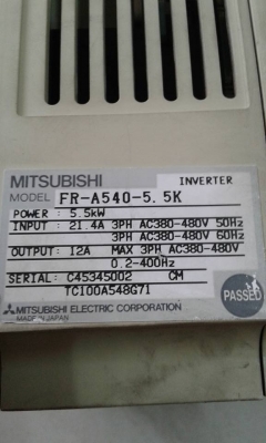 อินเวอร์เตอร์ มิซู 7 แรง 380 โวล์