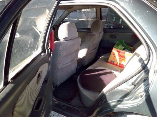 มิตซู อีคาร์ ปี94 เกียร์ออโต หาคนปั้นต่อ รถบางๆเดิมทั้งคัน 18000