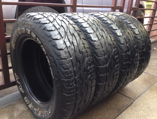 ยาง All Bridgestone 265 65 17 ปลายปี13 ดอกเต็ม ใช้ยาว ราคาไม่แพง