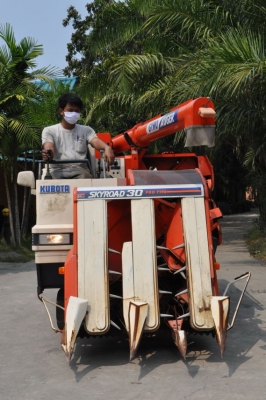 ขายรถเกี่ยว นวดข้าวKUBOTA R1-30 ดีเซล4สูบ 30แรง สวยเดิมจากญี่ปุ่น 99,000เท่านั้น!!