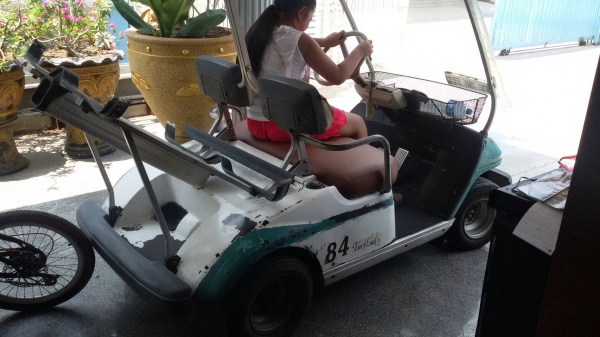 รถกอล์ฟ เบนซิน 2ที่นั่ง