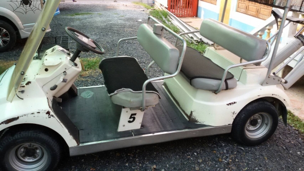 รถกอล์ฟ เครื่องเบนซิน 4จังหวะ 4ที่นั่ง