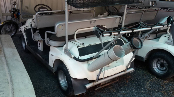 รถกอล์ฟ เครื่องเบนซิน 4จังหวะ 4ที่นั่ง