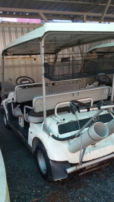 รถกอล์ฟ เครื่องเบนซิน 4จังหวะ 4ที่นั่ง