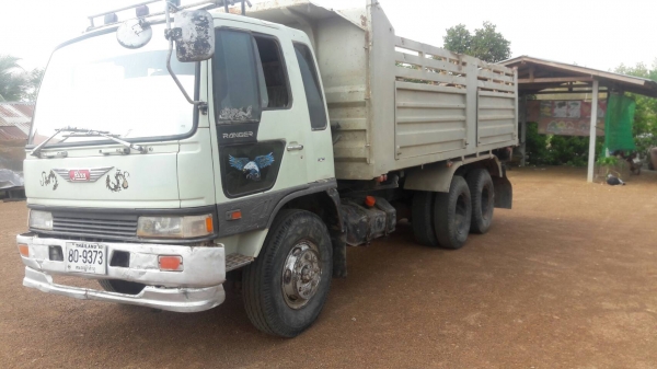 ขายด่วนรถสิบล้อดั้มHINOKT920เครืองHO7Cวางหัวลงเล่ม2เพลา