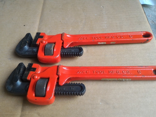 ประคอม้า ยี่ห้อ MCC ขนาด 300 มม. ของใหม่เก่าเก็บจากญี่ปุ่น มีข้อต่อสปริงขยับได้ตามภาพ