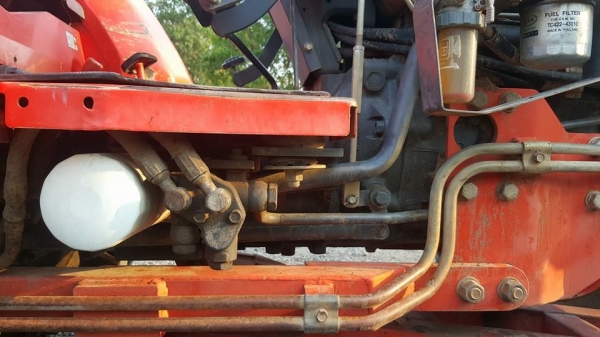 ขายรถไถแทรคเตอร์ คูโบต้า L4508 DIอุปกรณ์ ใบดันหน้า ผาน6เอกสารเมทะเบียนครบ พร้อมใช้งาน เฟืองท้ายดี