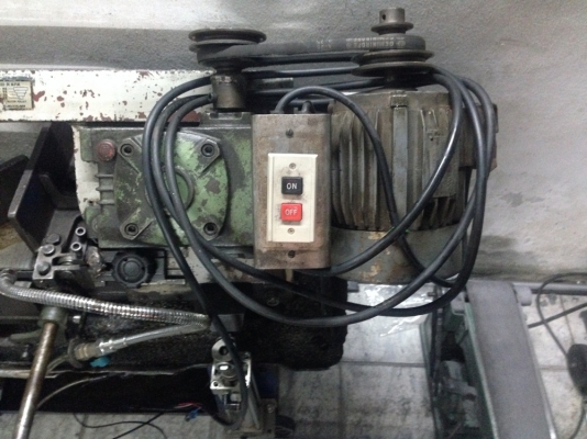 เครื่องเลื่อยสายพาน มอเตอร์ขนาด1แรง ราคาถูกๆ 16000บาท