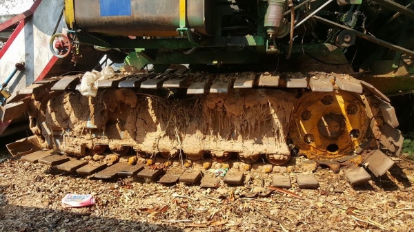 ขายรถเกี่ยวข้าว เครื่องอีซูซุ195เทอร์โบว์ ช่วงล่างแทรคเตอร์ ปั๊มไดกิ้น22 อุ้ม2ตัน ลูเลอร์8ลูก ลงทำงานทุกปี