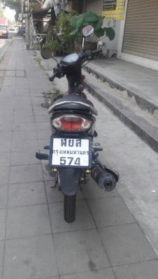 ขาย Yamaha Spark Nano ปี 54 สตาร์ทมือ เครื่องดี บังลมนอกซ้ายและขวาไม่มี เล่มพร้อมเอกสารโอน