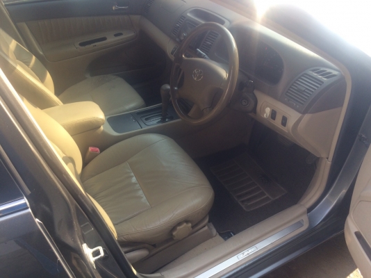 ขาย TOYOTA CAMRY 2.0 ปี 2005 รถบ้าน หน้าหลังเดิม เครื่องดี  ไม่เคยติดเเก๊ส  ช่วงล่างดี  สีเดิมๆไม่เคยทำ   เเอร์เย็น   ยางดี  ภาษีไม่ขาด  ภายในไม่โทรม   พร้อมใช้  เล่มพร้อม    สภาพนี้หายากคับ  0876835269