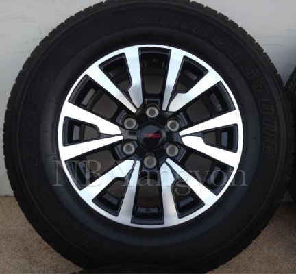 ล้อ Vigo TRD2 พร้อมยาง บริสโตน 265-65-17 ปลายปี14