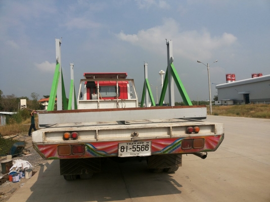 ขายด่วนรถบรรทุกสิบล้อ  MITSUBISHI เครื่อง HINO 6 สูบ 195  แรงงม้า ราคา  450,000